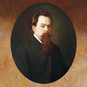 Плюснин Николай Михайлович. Автопортрет. Холст, масло. 68х55. 1883. Екатеринбургский музей изобразительных искусств.