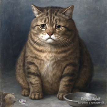 Анекдот с картинкой `Коту не верь!`