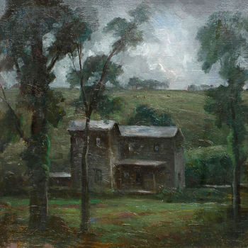 Элиот Кэнди Кларк. Западная Виргиния. Холст, масло. 66,4х65,4. 1980. Частное собрание.