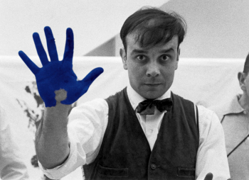 Чарльз Уилп (Charles Wilp). Фотопортрет Ива Кляйна. 1961.