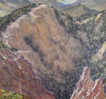 Роберт Рид. Колорадо. Холст, масло. 95,3х102,2. 1920-е. Частное собрание.