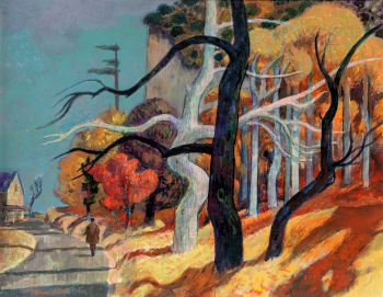 Миллард Шитс. Палисадник. Миссисипи. Холст, акрил. 70,4х91,4. 1980. Частное собрание.