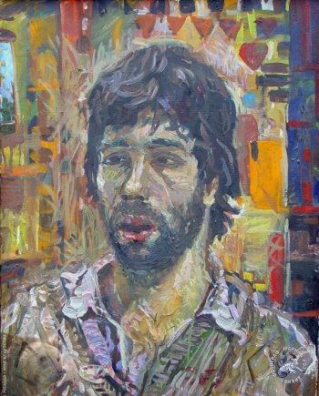 Авдеев Борис Николаевич. Митя. Холст, масло. 50х40. 1993. Собрание семьи художника.