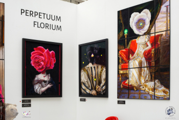 Экспозиция Натальи Жаденовой `Perpetuum Florium`
