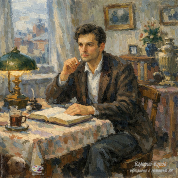 Буров Валерий Александрович. Портрет Копылова Николая Сергеевича. Цифровая живопись. 2026. Авторское собрание.