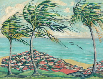 Джордж Ричард Варрек (George Richard Warrek) (1899-1991) США. Пуэрто-Рико. Холст, масло. 39,3х29,2. 1948. Частное собрание.
