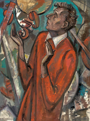 Минаев Владимир Николаевич. Всеволод Мейерхольд. Холст, масло. 80х60. 1988. Московский музей современного искусства.