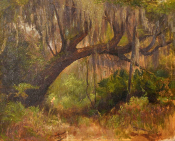 Мэри Уайт Бидвелл. Флорида. Холст, масло. 38,1х30,4. 1884. Частное собрание.