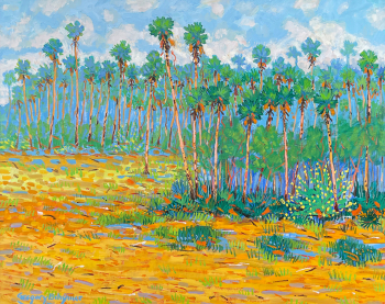 Грег Беймер. Флорида. Панель, масло. 71х91. 20 век. Частное собрание.