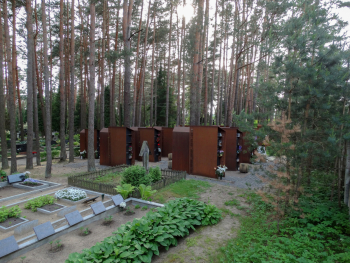 Колумбарий на Пятрашюнском кладбище. 2014.