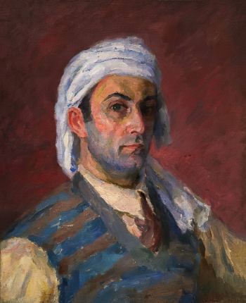 Аветов Михаил Никитич (Микаэл Мкртичевич). Автопортрет. Холст, масло. 53х43. 1931. Государственная Третьяковская галерея.