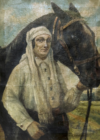 Варсонофьев Сергей Сергеевич. Портрет О.Д.Леонтьевой. Холст, масло. 74,5х54. 1939. Музей-усадьба А.М.Герасимова.