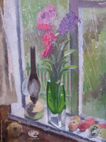 Зыков Анатолий Иванович. Лето. Холст, масло. 80х60. 1992. Авторское собрание.
