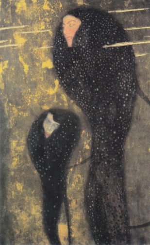 Густав Климт. Водяные нимфы (Серебряные рыбы, Ундины). Холст, масло. 52х82. 1899. Австрийский музей прикладного искусства.