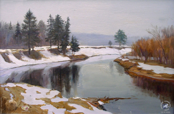 Весенняя река