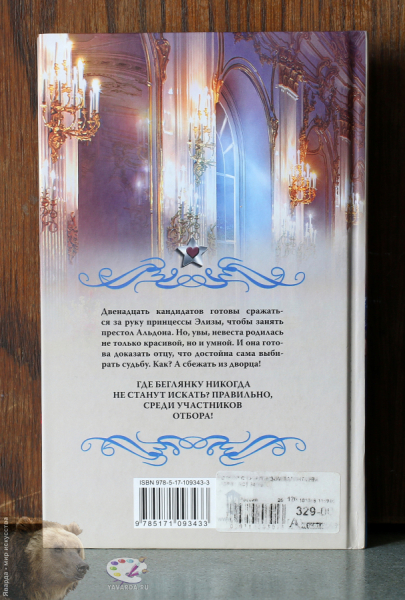 Отбор с сюрпризом. Задняя обложка книги