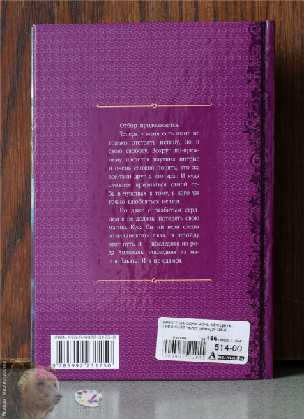 Невеста на одну ночь. Меж двух огней. Задняя обложка книги