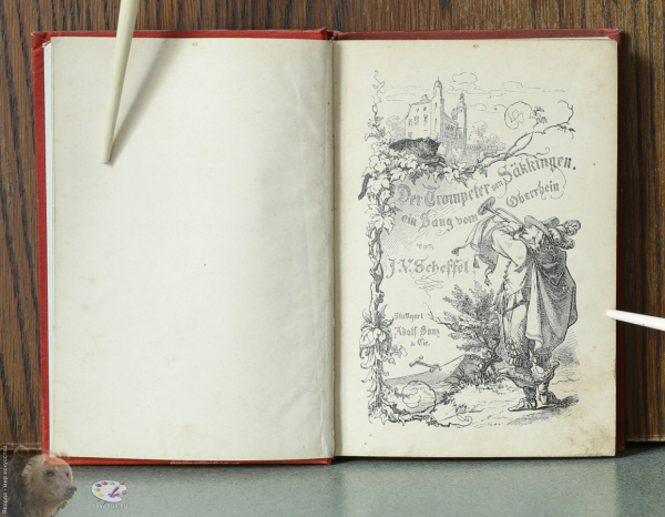 Der Trompeter von Säkkingen. Фронтиспис