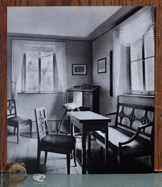 Weimar. Klassiker-Stätten im Bild. Arbeitszimmer im Gardenhaus