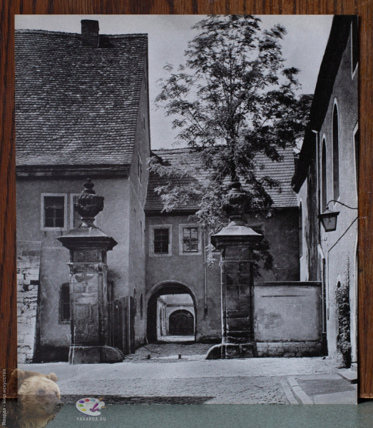 Weimar. Klassiker-Stätten im Bild. Wittumspalais, Ehemalige Einfahrt