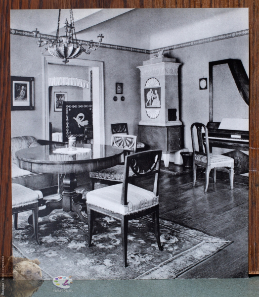 Weimar. Klassiker-Stätten im Bild. Wohnzimmer im Kirms-Krackow-Haus